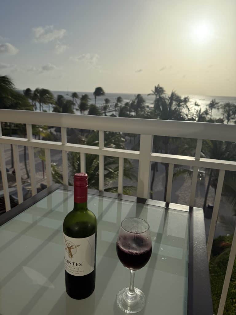 Surprise Find: Montes Cabernet in Aruba