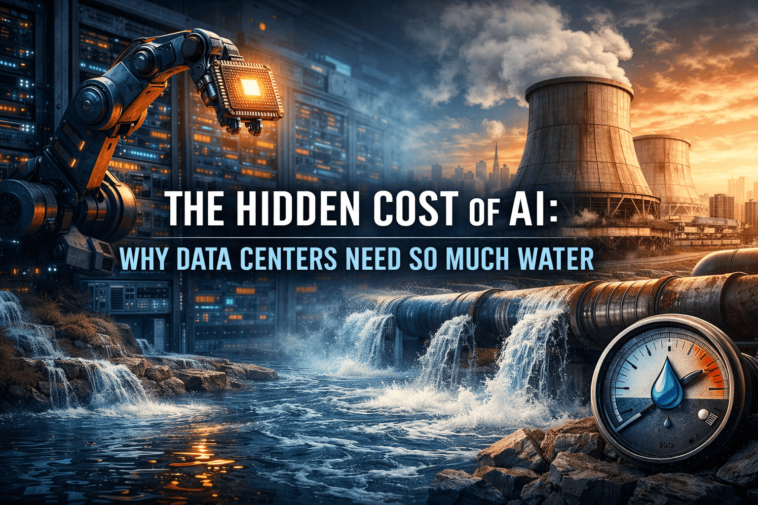 The Hidden Cost of AI: Data Center Water Usage Explained